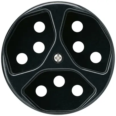 Disco frontale 3×tipo 13 basico nero 