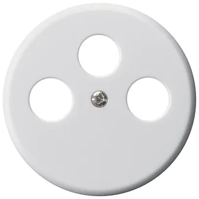 Kit frontale INC basico TV-R-SAT bianco 