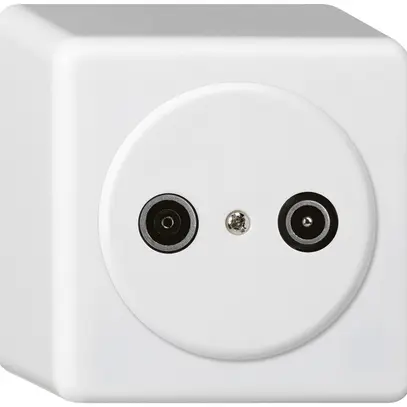 Presa d'antenna AP basico TV-R 19dB 2GHz bianco 