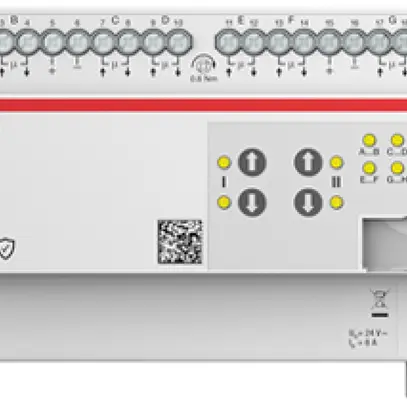 Actionneur de jalousie AMD ABB JRA/S8.24.2.2 8-fois 6A/24VDC 
