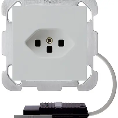 Prise INC T23 kallysto gris clair adapt. câble rond 5P L3&boîte G2704 