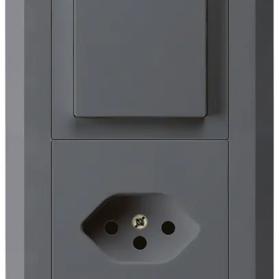 Combinazione INC I-I 3/1P+T13 antracite kallysto.line 