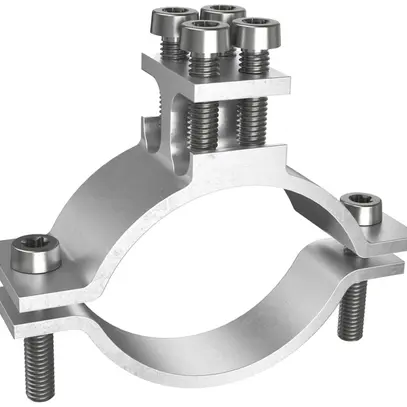 Brida di messa a terra AGRO 1 1/2…2" (47.9…59.6mm), 2×4…50mm²/Ø8mm 