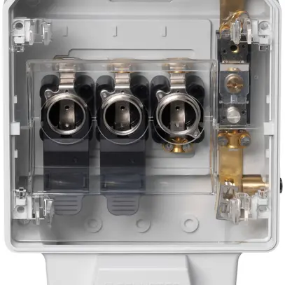 Coffret d'abonnés Schurter SKD 63A DIII+0+E, M16+M40 