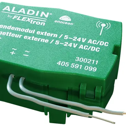 Entrata binaria RF INS ALADIN esterno (tipo 2), 1-canale, 5…24VAC/DC, EnOcean 
