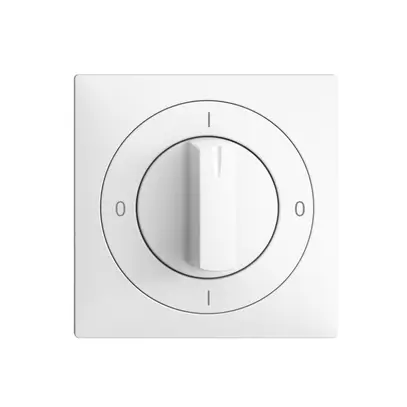 Interrupteur rotatif ENC EDIZIOdue 0/3P blanc, a. manette 
