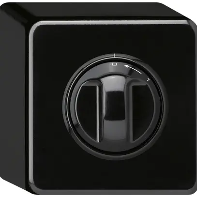 AP-Schwenktaster 0<-1/1L schwarz basico mit Drehgriff 
