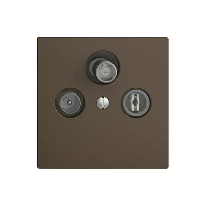 Presa antenna SAT/TV/R DB53 EDIZIOdue coffee con SAT-F 