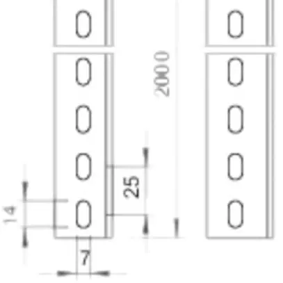 Winkelprofil Bettermann tauchfeuerverzinkt 