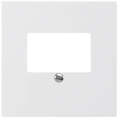 Placca frontale per scatola DSL bianco 