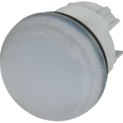 Tête ETN pour lampe témoin 22.5mm blanc 