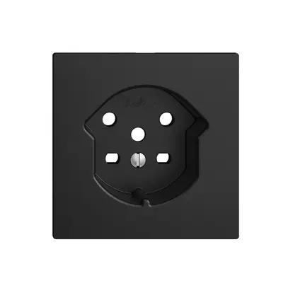 Placca frontale EDIZIOdue T15 nero 