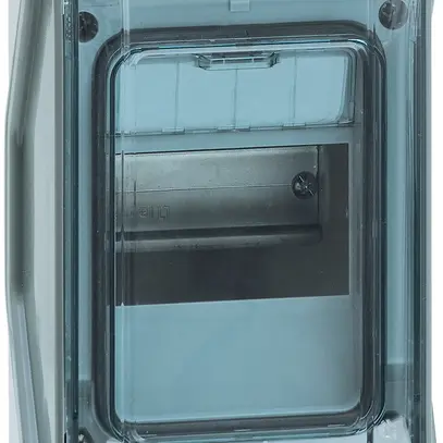 Distributore AP IP 65 PLEXO3, 1 fila×4UM, grigio/trasparente 