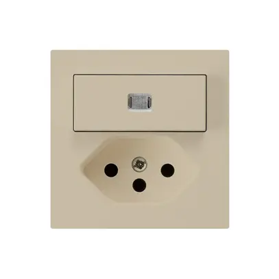 Combinaison lumineuse 3/1P+T13 beige kallysto 