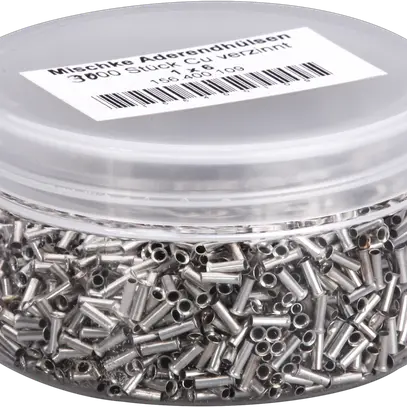 Aderendhülse Mischke E DIN 46228 1mm²/6mm blank Cu-verzinnt 