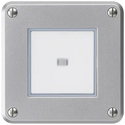 Interruttore INC robusto IP55 schema 6 illuminato alluminio 