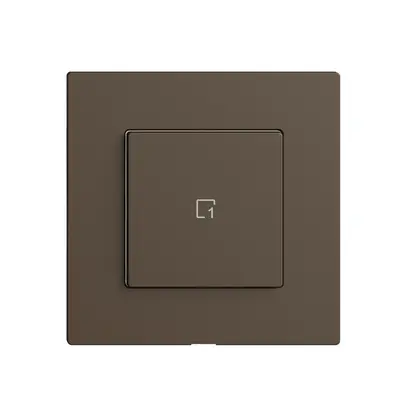 Kit copertura per pulsante scena 1 scena/1T Edue Wiser coffee 