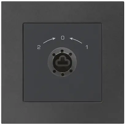 Contatto rotativo INC 1>0<2 nero kallysto.pro per serratura senza cilindro 