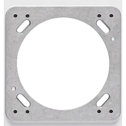 Placca di montaggio INC robusto 3×1 bianco 