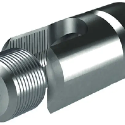 Support de fil Flury AV 20, Cu nickelé pour fil, conducteur Ø6…8mm 