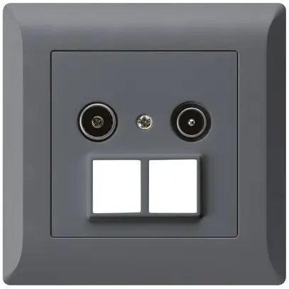 Presa antenna INC R/TV HMS kallysto.line 19dB antracite 