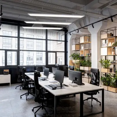 Lampada sospesa LED Sylvania Areum Suspended 43W 5150lm 840 DALI 3h 1.2m bianco 