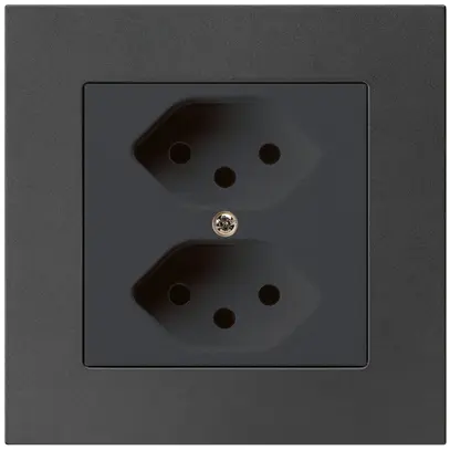 Prise ENC kallysto.pro 2×T13 noir 