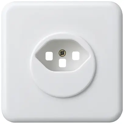 Kit frontale INC basico tipo 23 86×86mm bianco con protezione bambini 