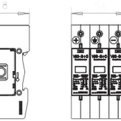 Parasurtension Bettermann V20-C 3-PH-1000 