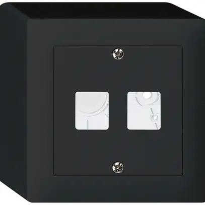 Kit frontal AP kallysto Q pour 2 modules noir 