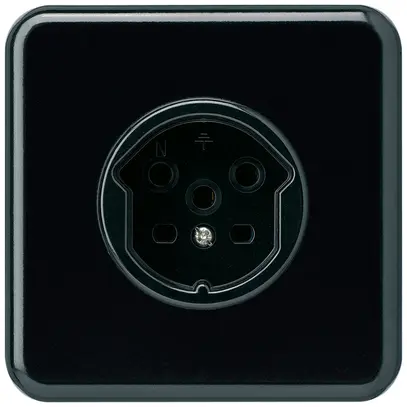 Prise ENC basico T15 noir 