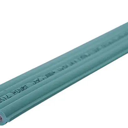 Cavo piatto Woertz Power 5×2.5mm² senza alogeni verde B2ca Una lunghezza