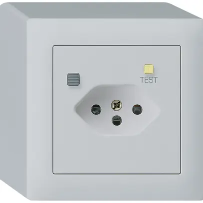 Presa AP kallysto T13 FI 30mA grigio chiaro 
