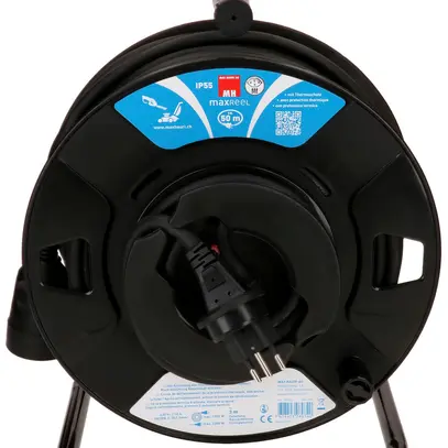 Avvolgicavo MH maxReeL 1×T13 3×1.5mm² 50m IP55 nero 