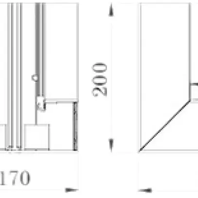 Angolo interno Bettermann GK-I70170 bianco puro per 70×170mm 