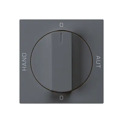 Kit frontal pour interrupteur rotatif S2 60×60 kallysto 0-Hand-0-Aut.anthracite 