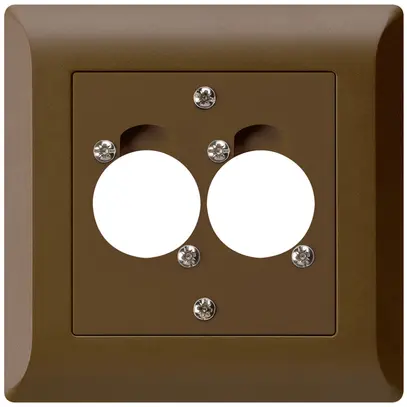 Kit di montaggio INC per 2 XLR kallysto.line marrone 