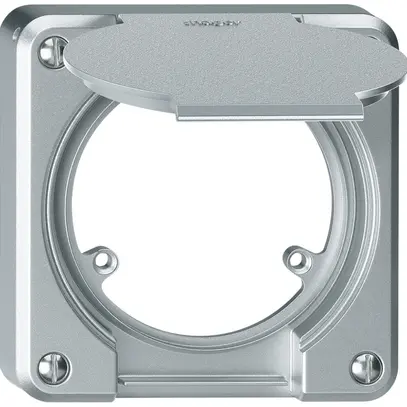 Partie supérieure robusto avec clapet aluminium 3 points avec disque de réduc. 