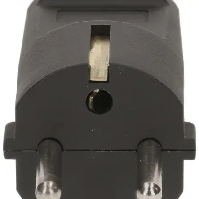 Fiche mobile Schuko MAX HAURI L+N+PE 16A 250V 0.75…1.5mm² noir 