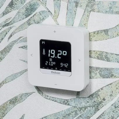 AP-Uhrenthermostat Theben RAMSES 812 top3 weiss 