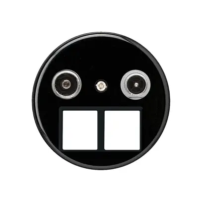 Prise multimédia basico TV-R montage A 23dB 2GHz noir 