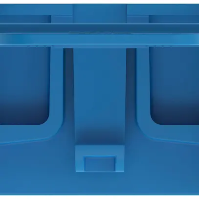 Adaptateur de fixation WAGO a.décharge de traction p.10×4mm² DIN35 bl 