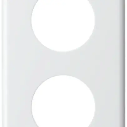 Plaque de recouvrement I-I 2×43 blanc 