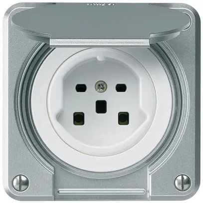 Presa INC HA robusto tipo 25 con morsetti a innesto con coperchio alluminio 