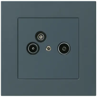 Prise pour antenne ENC R/TV/données kallysto.pro 2GHz 14db anthracite 