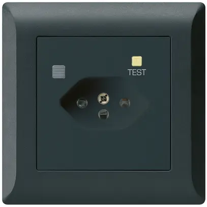 Presa INC KLI T13 FI 30mA nero 