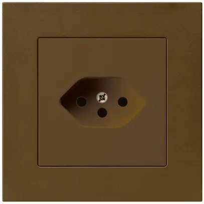 Presa INC kallysto.pro T13 marrone con protezione bambini 