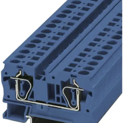 Morsetto 0.2…10mm² raccordo a molla blu 