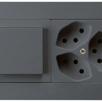 Combinaison ENC I-I 3/1P+3×T13 anthracite kallysto.trend horizontale 