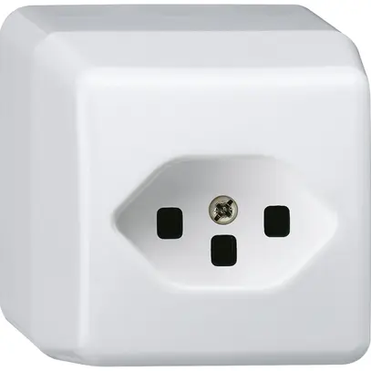 Presa AP basico 1×tipo 23 bianco 